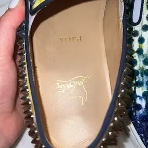 Christine Louboutin Roller Boat Flat Canvas size 41 UK , 8.5 US Christian Louboutin | Shoes | Christine Louboutin Roller  main image 3